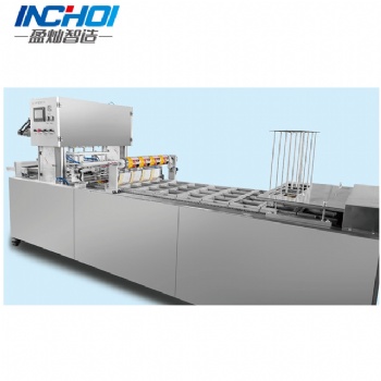 Automatic continuous modified atmosphere packaging machine