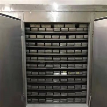 Liquid nitrogen cabinet type quick-freezing machine
