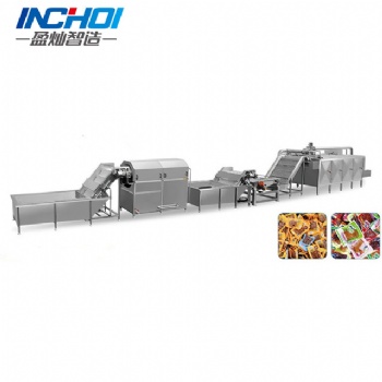 Flexible package cleaning and air drying(baking)production line