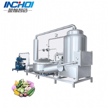 Vacuum frying machine